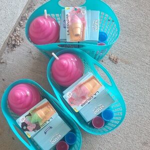 Set of (3) Bluegreen Totes: Theme Ice Scream